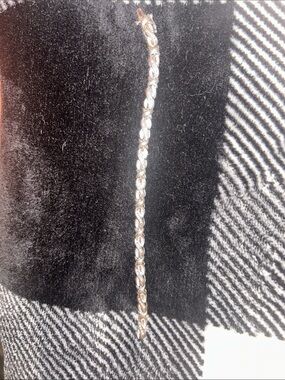 Women's Silver & Diamond Chain Bracelet - Elegant Link Design - NWOT